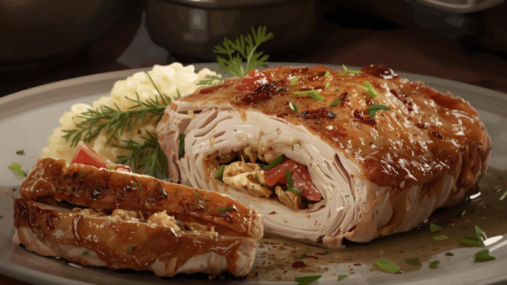 how to cook boneless stuffed porkchop