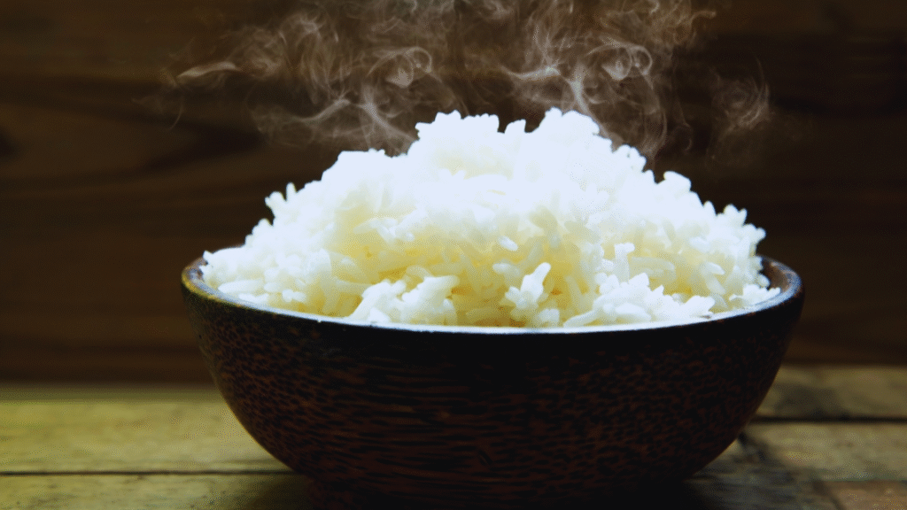 white rice